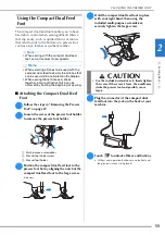 Предварительный просмотр 61 страницы Brother 882-W33 Operation Manual