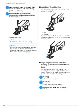 Предварительный просмотр 62 страницы Brother 882-W33 Operation Manual