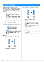 Предварительный просмотр 74 страницы Brother 882-W33 Operation Manual