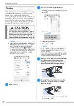 Предварительный просмотр 78 страницы Brother 882-W33 Operation Manual