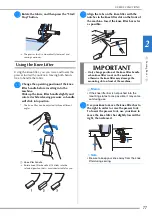 Предварительный просмотр 79 страницы Brother 882-W33 Operation Manual