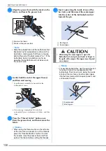 Предварительный просмотр 132 страницы Brother 882-W33 Operation Manual