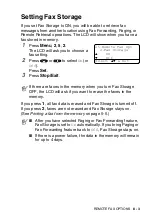 Preview for 134 page of Brother 8820DN - B/W Laser - All-in-One User Manual