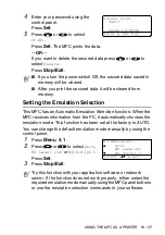 Preview for 174 page of Brother 8820DN - B/W Laser - All-in-One User Manual