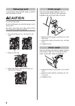 Предварительный просмотр 10 страницы Brother 884-B02 Operation Manual