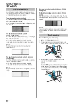 Предварительный просмотр 22 страницы Brother 884-B02 Operation Manual