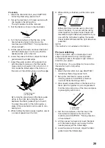 Предварительный просмотр 31 страницы Brother 884-B02 Operation Manual