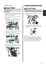 Предварительный просмотр 19 страницы Brother 884-B20 Owner'S Manual