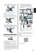 Предварительный просмотр 21 страницы Brother 884-B20 Owner'S Manual