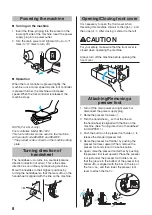 Preview for 10 page of Brother 884-B30 Operation Manual