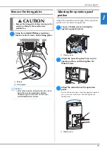 Предварительный просмотр 29 страницы Brother 884-T13 Operation Manual