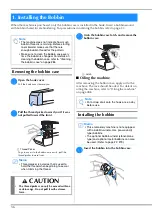 Предварительный просмотр 38 страницы Brother 884-T13 Operation Manual