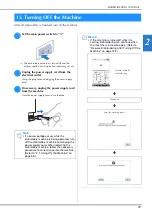 Предварительный просмотр 71 страницы Brother 884-T13 Operation Manual