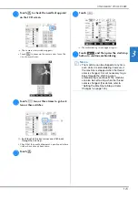 Предварительный просмотр 125 страницы Brother 884-T13 Operation Manual