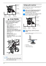 Предварительный просмотр 26 страницы Brother 884-T20 Operation Manual