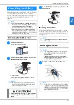 Предварительный просмотр 35 страницы Brother 884-T20 Operation Manual