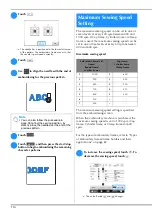 Предварительный просмотр 118 страницы Brother 884-T20 Operation Manual