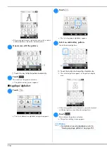 Предварительный просмотр 136 страницы Brother 884-T20 Operation Manual