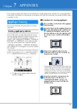Предварительный просмотр 193 страницы Brother 884-T20 Operation Manual