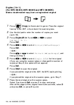 Preview for 150 page of Brother 8840DN - B/W Laser - All-in-One User Manual