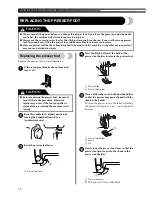 Preview for 20 page of Brother 885-403 Operation Manual