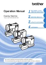 Brother 885-e30 Operation Manual preview