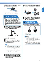 Предварительный просмотр 23 страницы Brother 885-e30 Operation Manual