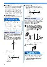 Предварительный просмотр 34 страницы Brother 885-e30 Operation Manual