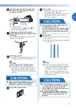 Предварительный просмотр 37 страницы Brother 885-e30 Operation Manual