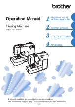 Preview for 1 page of Brother 885-E35 Operation Manual