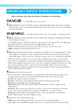 Preview for 3 page of Brother 885-U20 Operation Manual