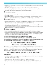 Preview for 4 page of Brother 885-U20 Operation Manual