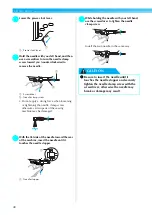 Предварительный просмотр 42 страницы Brother 885-U22 Operation Manual