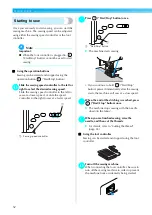 Предварительный просмотр 54 страницы Brother 885-U22 Operation Manual