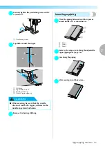 Предварительный просмотр 99 страницы Brother 885-U22 Operation Manual