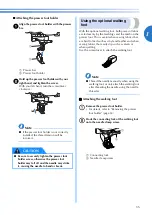 Preview for 37 page of Brother 885-V12 Operational Manual