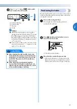 Preview for 45 page of Brother 885-V12 Operational Manual