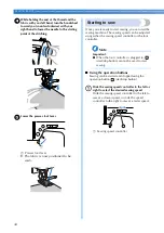 Preview for 46 page of Brother 885-V12 Operational Manual