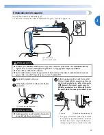 Предварительный просмотр 25 страницы Brother 885-V64 (Spanish) Manual De Instrucciones