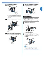 Предварительный просмотр 29 страницы Brother 885-V64 (Spanish) Manual De Instrucciones