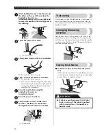 Preview for 20 page of Brother 885-X01 Operation Manual