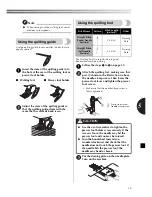 Preview for 35 page of Brother 885-X01 Operation Manual