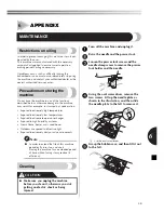 Preview for 39 page of Brother 885-X01 Operation Manual