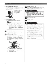 Preview for 26 page of Brother 885-X03 Operation Manual