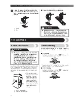 Предварительный просмотр 10 страницы Brother 885-X36 Operation Manual