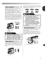 Предварительный просмотр 15 страницы Brother 885-X36 Operation Manual