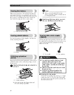 Предварительный просмотр 30 страницы Brother 885-X36 Operation Manual