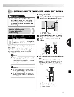 Предварительный просмотр 39 страницы Brother 885-X36 Operation Manual