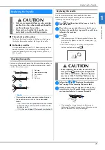 Preview for 25 page of Brother 888-G60 Operation Manual