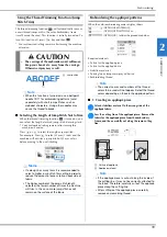 Preview for 41 page of Brother 888-G60 Operation Manual